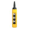 Picture of Pendant control station, Harmony XAC, plastic, yellow, 6 push buttons with NO+NC