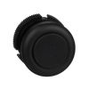 Picture of Head for push button, Harmony XAC, plastic, black, booted, spring return
