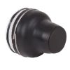 Picture of Head for push button, Harmony XAC, plastic, black, booted, operating travel 4mm, 25...+ 70 degree C