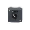 Picture of Harmony XALD XALK, Control station, plastic, dark grey lid, 1 selector switch, standard handle 22mm, 1NO