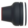 Picture of Head for push button, Harmony XAC, plastic, black, booted, operating travel 16mm, 40...+ 70 degree C