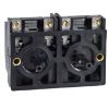Picture of Double contact block, Harmony XAC, spring return, single speed, snap action, 2NO