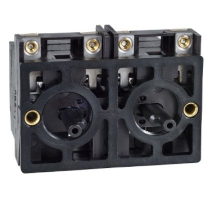 Picture of Double contact block, Harmony XAC, spring return, single speed, snap action, 2NO