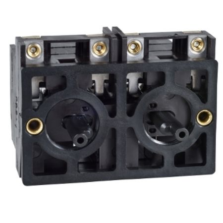 Picture of Double contact block, Harmony XAC, spring return, single speed, snap action, 2NO