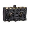Picture of Double contact block, Harmony XAC, spring return, single speed, snap action, 3NO