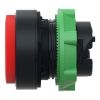 Picture of Projecting push button head 40mm, Harmony XB5, plastic, red, 22mm, spring return, marked O