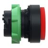 Picture of Projecting push button head 40mm, Harmony XB5, plastic, red, 22mm, spring return, marked STOP