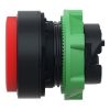 Picture of Projecting push button head 40mm, Harmony XB5, plastic, red, 22mm, spring return, marked STOP