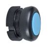 Picture of Head for push button, Harmony XAC, plastic, blue, booted, spring return