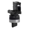 Picture of Complete selector switch, Easy Harmony XA2, plastic, black, 22mm, 2 positions, stay put, 1NO