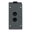 Picture of Empty control station, Harmony XALG, mineral reinforced polyamide, black, 2 cut outs, for severe environments