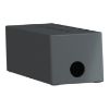 Picture of Empty control station, Harmony XALG, mineral reinforced polyamide, black, 5 cut outs, for severe environments