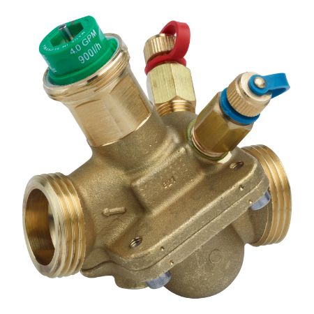 Picture of SpaceLogic VP228E PIBCV (PICV), 2-Way, PN16, DN20, G1 Ext. Thread, Std Flow: 0.18...0.9 m³/h (0.05...0.25 l/s).