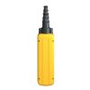 Picture of Empty pendant control station, Harmony XAC, plastic, yellow, 5 cut outs