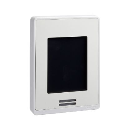 Picture of Low-Voltage Fan Coil Room Controller & Zone Controller: BACnet MS/TP, ZigBee Embedded, IP ready,RH sensor & control, PIR sensor, White Case/Fascia