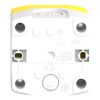 Picture of Control station, Harmony XALD, plastic, yellow lid, 1 emergency stop 40mm, turn to release, illuminated ring white red fixed, 1NO 1NC, 24V AC DC
