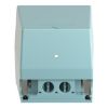 Picture of Single foot switch, Harmony XPE, metal, blue, with cover, 2 steps, 2 contacts 1NC+NO, IP66