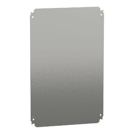 Picture of Plain mounting plate H600xW400mm made of galvanised sheet steel