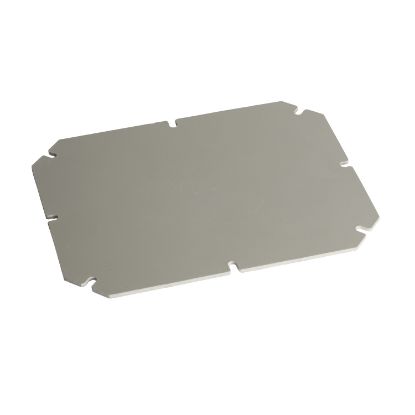 Picture of Mounting plate in galvanized steel, thickness 1.5 mm For boxes of H325W275 mm
