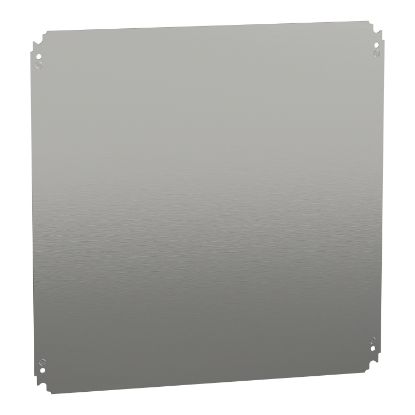 Picture of Plain mounting plate H600xW600mm made of galvanised sheet steel