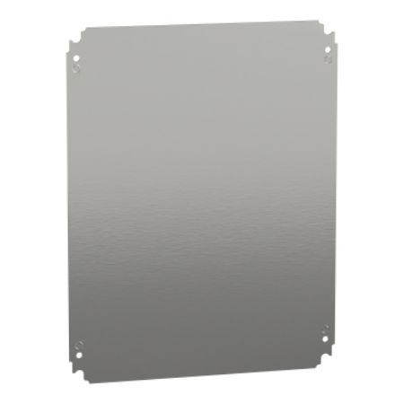 Picture of Plain mounting plate H500xW400mm made of galvanised sheet steel