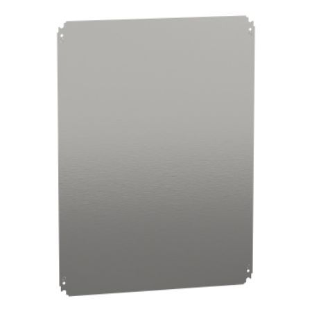 Picture of Plain mounting plate H800xW600mm made of galvanised sheet steel