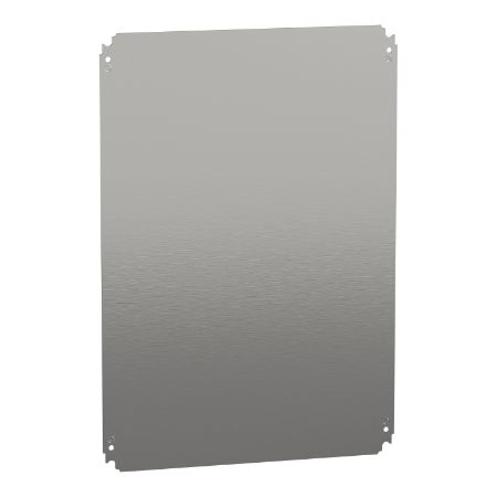 Picture of Plain mounting plate H700xW500mm made of galvanised sheet steel