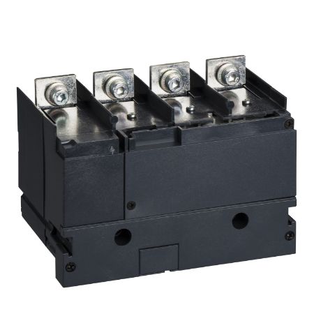 Picture of current transformer module with voltage output, ComPact NSX100/160/250, 125A rating, 4 poles