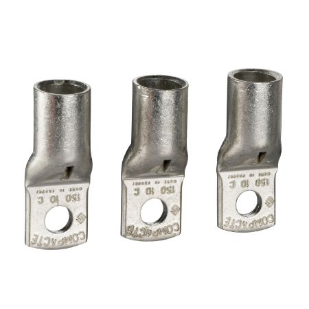 Picture of Crimp lugs for copper cable, ComPacT NSX100/250, 150mm², set of 3 parts