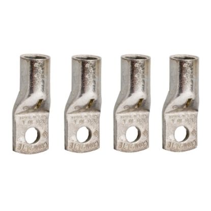 Picture of Crimp lugs for copper cable, ComPacT NSX100/250, 18mm², set of 4 parts