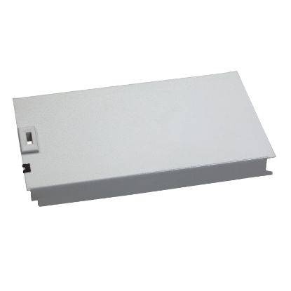 Picture of Plain metallic front plate, 28 modules, RAL 7035, H150xW600mm