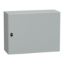 Picture of Spacial, Wall mounted steel enclosure, Spacial S3D, plain door, with mounting plate, 600x800x300mm, IP66, IK10
