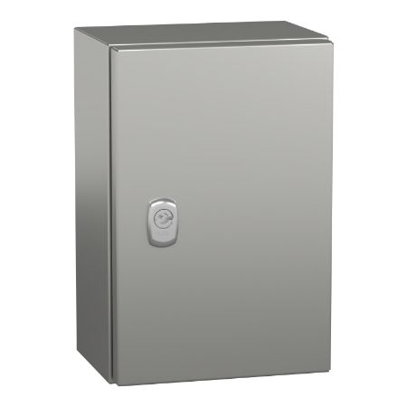 Picture of Spacial, Wall mounted enclosure, Spacial S3X, stainless steel 316L, plain door, 300x200x150mm, IP66