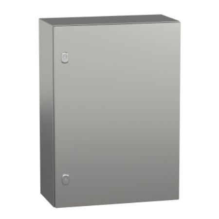 Picture of Spacial, Wall mounted enclosure, Spacial S3X, stainless steel 304L, plain door, 700x500x250mm, IP66