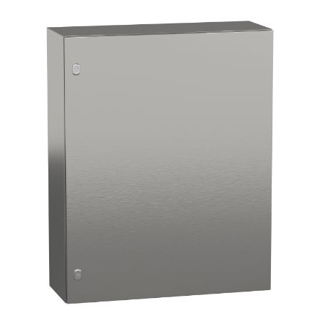 Picture of Spacial, Wall mounted enclosure, Spacial S3X, stainless steel 304L, plain door, 1000x800x300mm, IP66