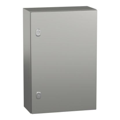 Picture of Spacial, Wall mounted enclosure, Spacial S3X, stainless steel 316L, plain door, 600x400x200mm, IP66