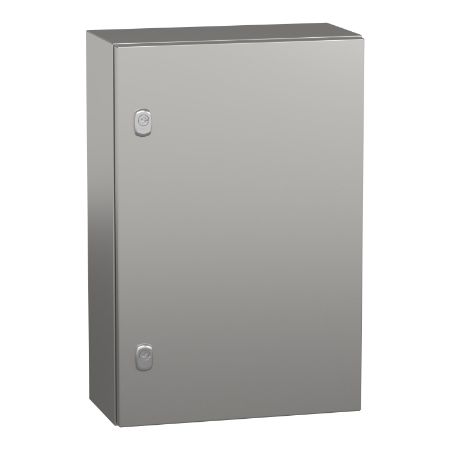Picture of Spacial, Wall mounted enclosure, Spacial S3X, stainless steel 304L, plain door, 600x400x200mm, IP66
