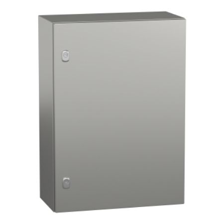 Picture of Spacial, Wall mounted enclosure, Spacial S3X, stainless steel 316L, plain door, 700x500x250mm, IP66