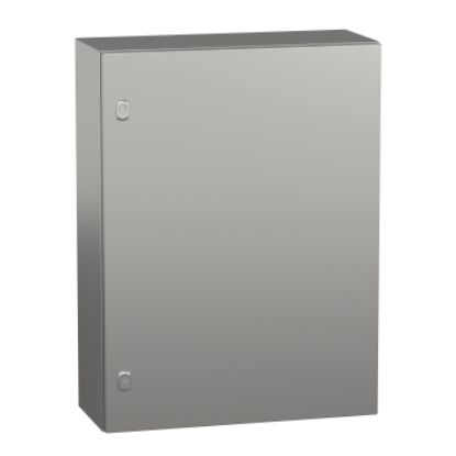 Picture of Spacial, Wall mounted enclosure, Spacial S3X, stainless steel 304L, plain door, 800x600x250mm, IP66