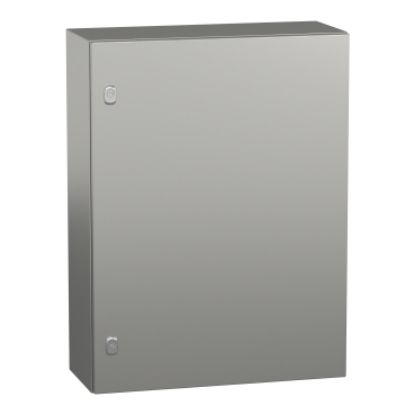 Picture of Spacial, Wall mounted enclosure, Spacial S3X, stainless steel 316L, plain door, 800x600x250mm, IP66