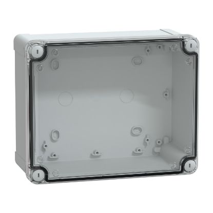Picture of Thalassa, PC box IP66 IK08 RAL7035 Int.H225W175D100 Ext.H241W194D105 Transparent cover H40