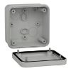 Picture of Thalassa, PC box IP66 IK08 RAL7035 Int.H80W80D65 Ext.H89W89D51 opaque PC cover H10