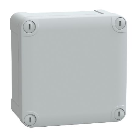 Picture of Thalassa, ABS box IP66 IK07 RAL7035 Int.H105W105D55 Ext.H116W116D62 Opaque cover H10