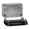 Picture of Thalassa, ABS box IP66 IK07 RAL7035 Int.H125W80D65 Ext.H138W93D72 Transp.cover H20