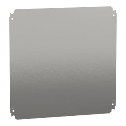 Picture of Plain mounting plate H500xW500mm made of galvanised sheet steel