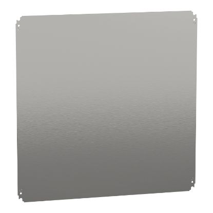Picture of Plain mounting plate H800xW800mm made of galvanised sheet steel