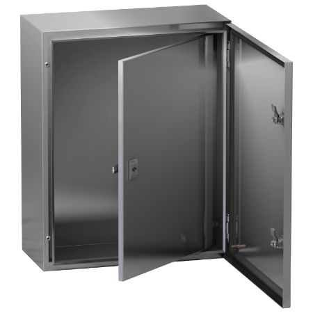 Picture of Internal door for Spacial WM encl. H400xW300 steel, RAL7035.Adjustable in depth