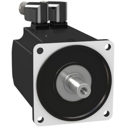 Picture of servo motor BMH, Lexium 32, 10.3Nm, 4000rpm, keyed shaft, with brake, IP65, IP67, 16bit encoder