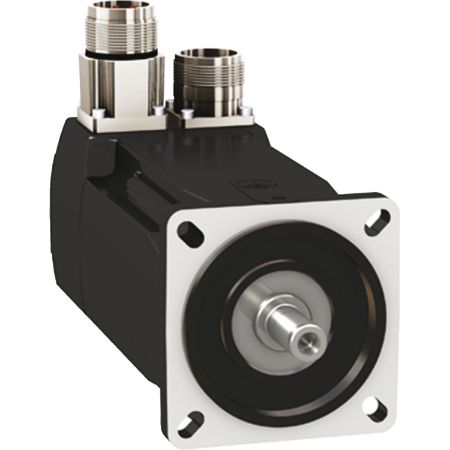 Picture of servo motor BMH, Lexium 32, 2.5Nm, 8000rpm, untapped shaft, without brake, IP54, 16 multiturn encoder, straight, 3 phases