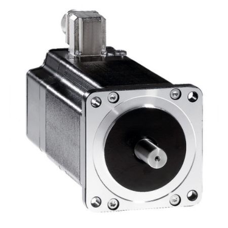 Picture of 3-phase stepper motor - 6.78Nm - shaft Ã˜ 14 mm - L=128 mm - w brake - term box